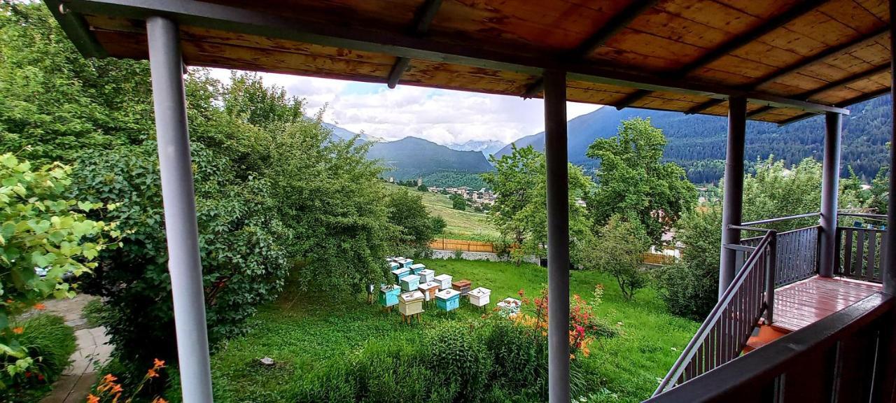 Bees Guesthouse メスティア エクステリア 写真
